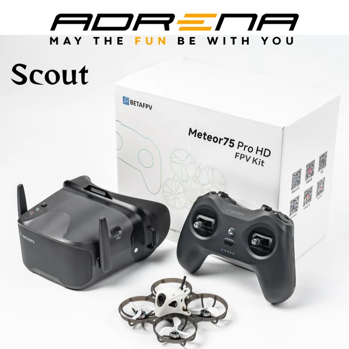 Kit BetaFPV Meteor75 inclus dans le stage